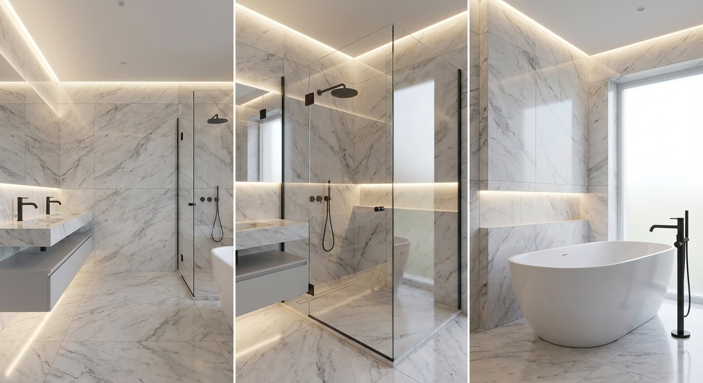 Nowoczesna renowacja łazienki – standard premium z moka-bud